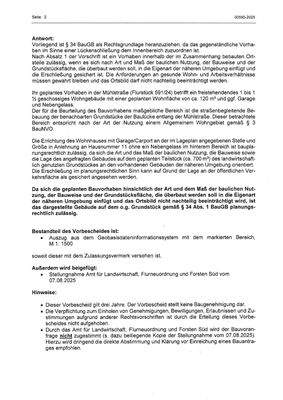 5 Bescheid Bauvoranfrage Seite 2