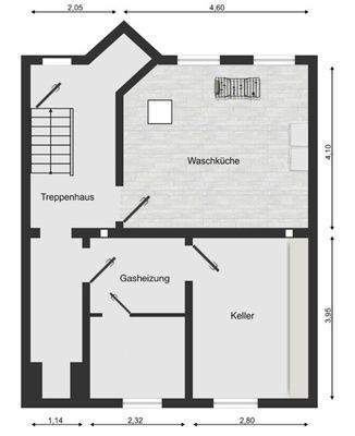 Grundriss Kellergeschoss