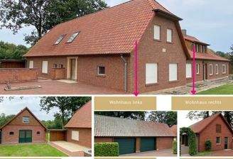 Wohnhaus 1 und 2 mit Gästehaus und Doppelgarage