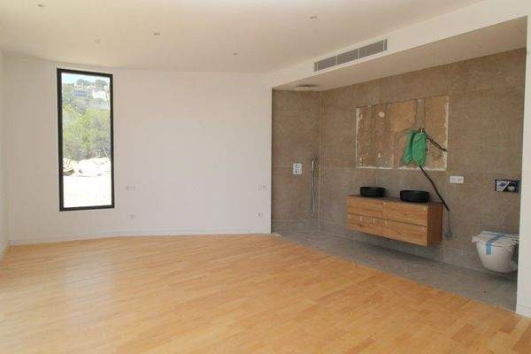 Schlafzimmer mit Bad en suite