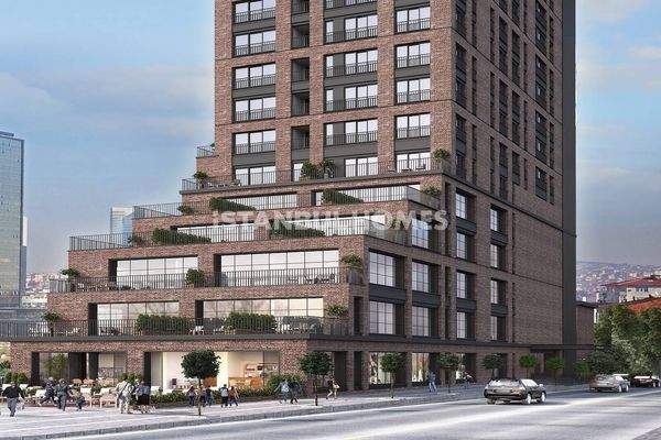 Well Located Offices and Shops in İstanbul Atasehir