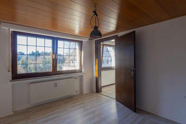 Schlafzimmer im Altbau