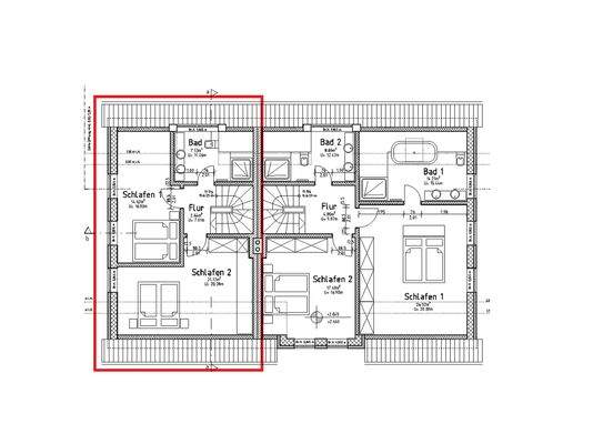 Grundriss Dachgeschoss