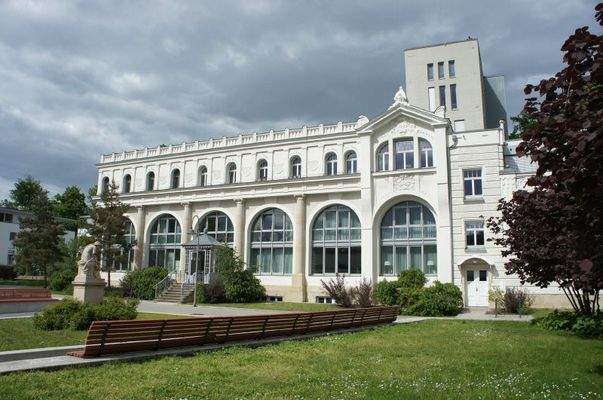 Blick auf das ehemalige Herrenbad