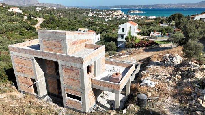 Kreta, Almyrida: Neubau-Projekt! Luxusvilla in der Natur zu verkaufen