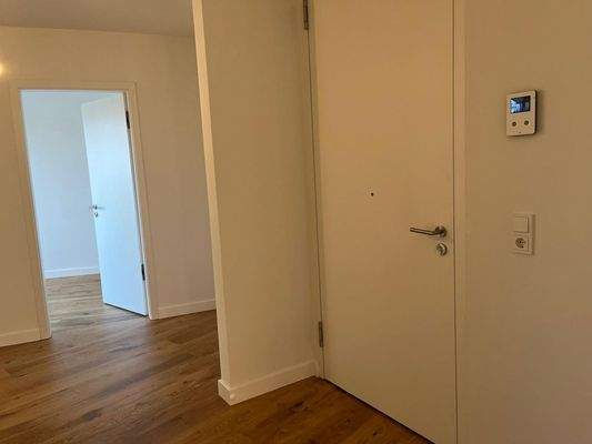 Eingang mit Video-Gegensprechanlage