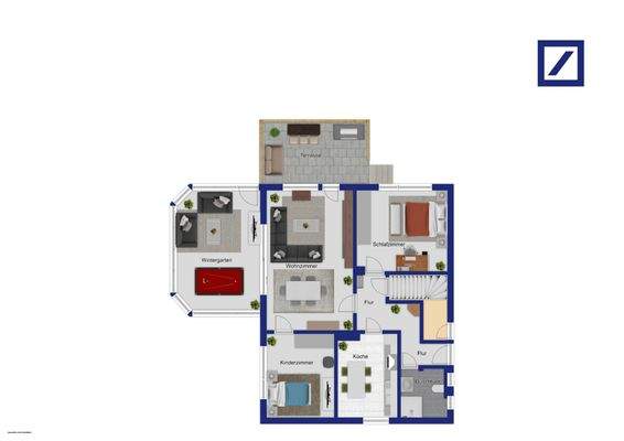 Grundriss Erdgeschoss