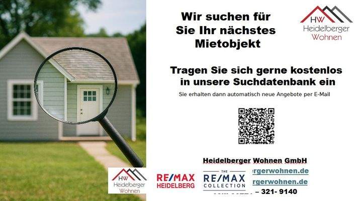 Wir suchen Ihnen Ihre nächste Immobilie