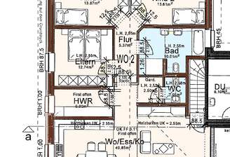 Grundriss Obergeschoss