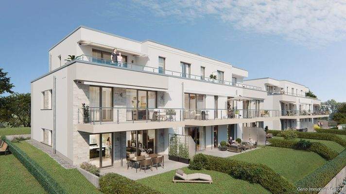 Haus 1&2 Gartenansicht 