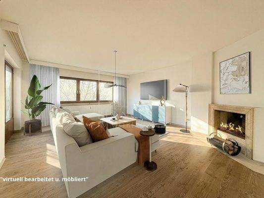 Wohnen, virtuell bearbeitet