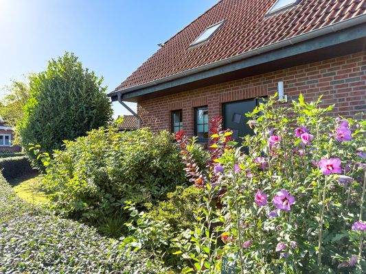 Vorgarten samt Eingangstür