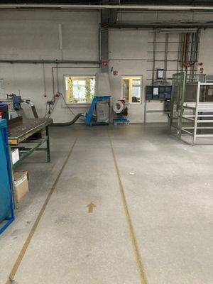 Zugang zum Büroteil