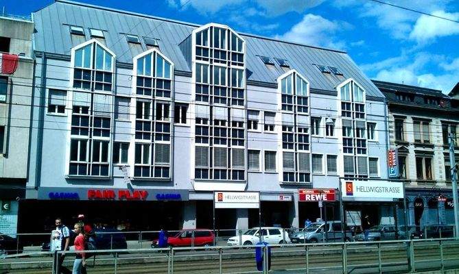 Bürokomplex Vorderansicht