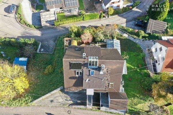 Luftaufnahme Dachfläche