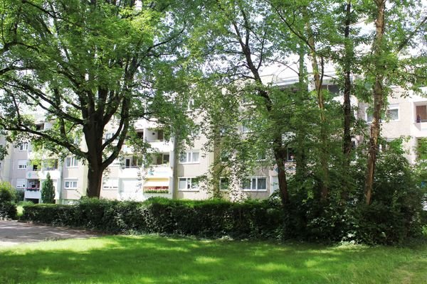 Blick zur Wohnung