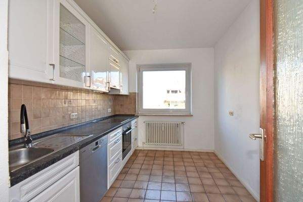 gut geschnittene Küche