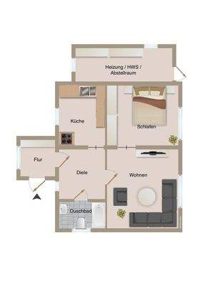 Tiny House Grundriss