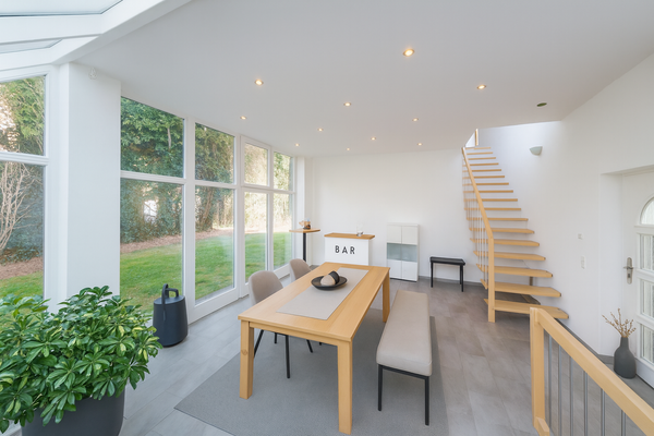 schöner Wintergarten