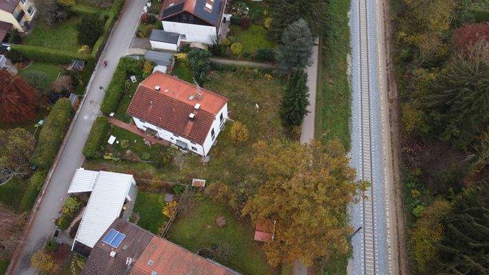 Grundstück Vogelperspektive