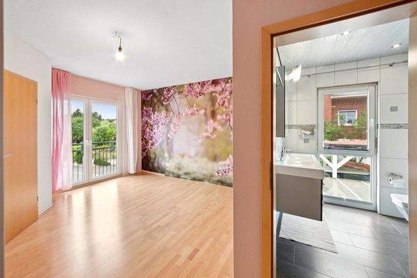 Schlafzimmer + Bad en Suite