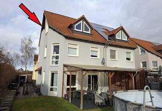 Ansicht Eingangs-/Terrassenseite