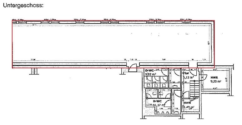 Anlage 1 Lager-MV Grundriss