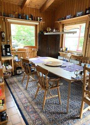 Eßzimmerbereich im Wohnzimmer  oben 