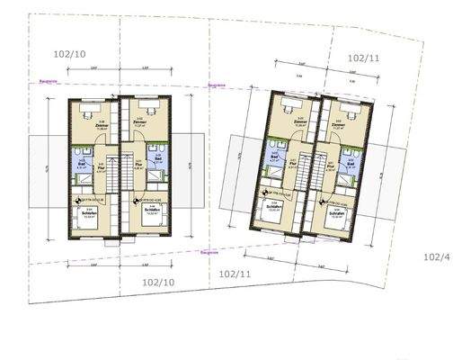 Grundriss Obergeschoss