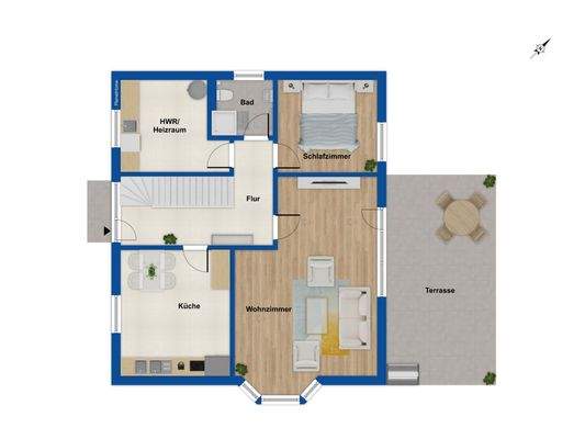 Grundriss Erdgeschoss