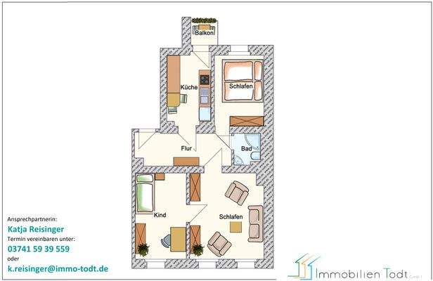 Plauen, Dittesstr. 35, WE 07