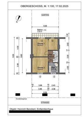 Grundriss Obergeschoss