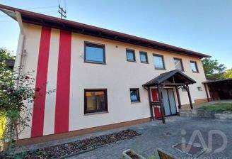 Seitenansicht EFH mit Einliegerwohnung