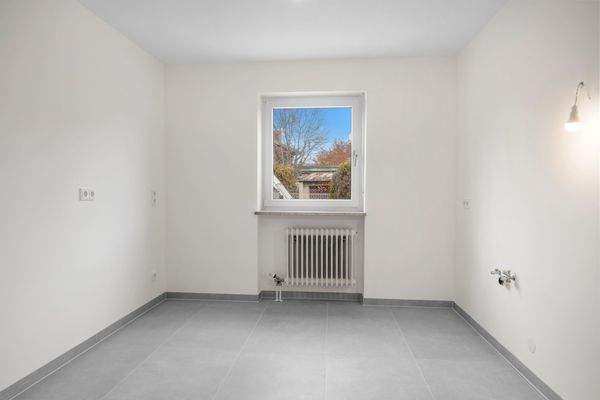 Küche, Platz für eine große EBK