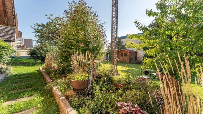 Garten mit reichlich Platz