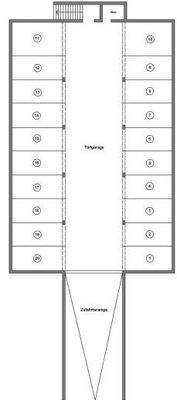 Grundriss Tiefgarage