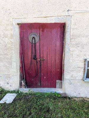 Tür vom Garten