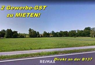 Gewerbegrundstück an der B137 zu Vermieten!
