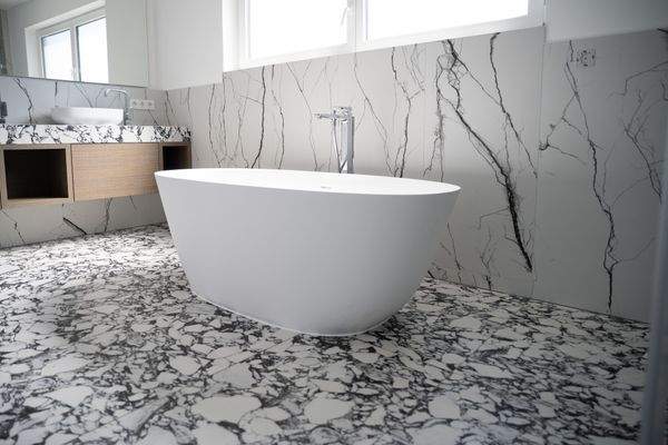 Masterbad freistehende Badewanne