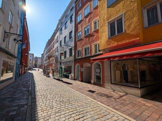 1A-Lage in Fußgängerzone