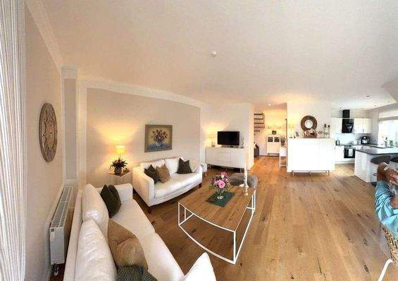 Panorama-Blick des Wohnbereiches