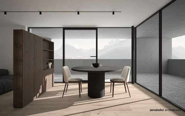 Ploseblick-Brixen-Wohnanlage-Penthouse-Luxus-Neubau-Stadt-Zentrum-Bergsicht-Ploseblick-Bressanone-complesso residenziale-attico-lusso di nuova costruzione-centro città-vista sulle montagne