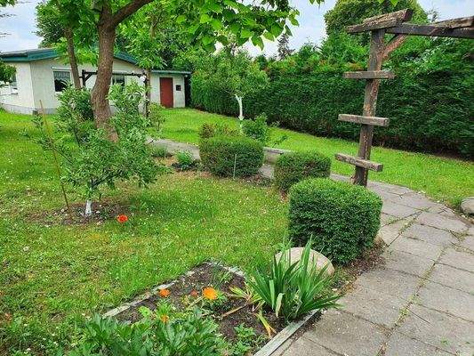 Eingangsweg zum Haus