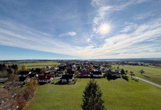 Aussicht vom Balkon