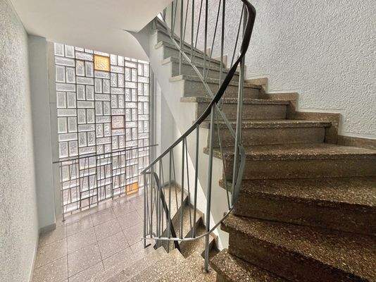 Gepflegtes Treppenhaus