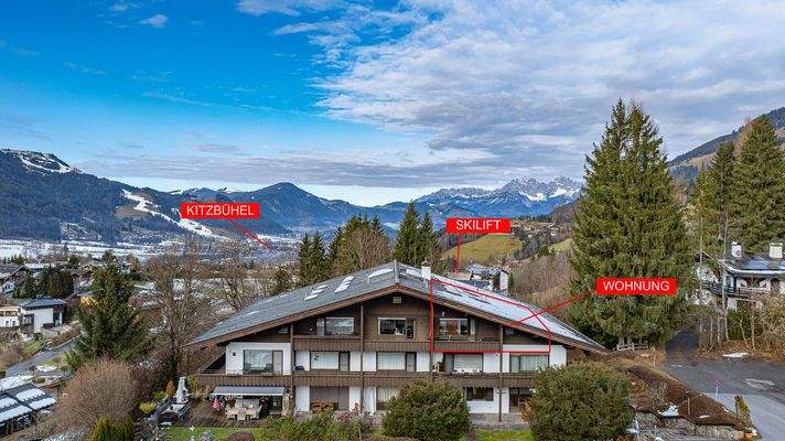 KITZIMMO-Wohnung mit Freizeitwohnsitz in Toplage Bichlalm - Immobilien kaufen Kitzbühel.
