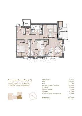 Grundriss Wohnung