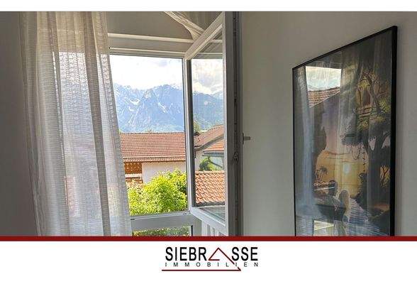 Aussicht aus dem Elternschlafzimmer