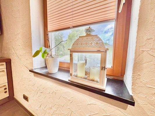 Blick aus dem Küchenfenster