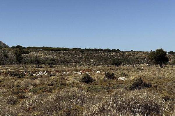 Kreta, Kokkino Chorio: Spektakuläres 80.000 m² großes Grundstück mit Meerblick auf Kreta zum Verkauf